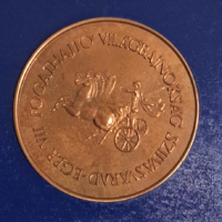 Szilvásvárad cogwheel championship. Double-sided, bronze commemorative medal (42.5mm) (65)
