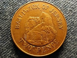 Jersey II. Erzsébet St. Helier remetelak 2 penny 2002 (id55682)