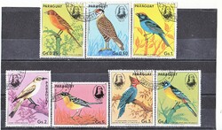 Complete series of Paraguay commemorative stamps 1985