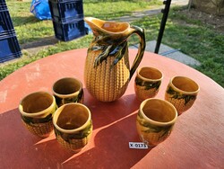 X0173 ceramic corn set