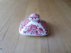 Angol Wedgwood pink porcelán cukortartó tető - pótlásnak