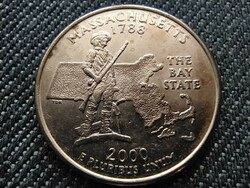 USA 50 State Quarters Massachusetts 1/4 Dollár 2000 P (id31395)