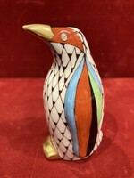 Hollóházi porcelán  garden pingvin
