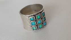 Izraeli ezüst gyűrű