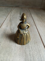 Interesting antique copper bell (8x5 cm)