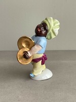 Musician Volkstedt Moorish porcelain figure. II