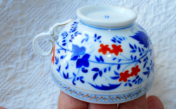 Antique hand-painted thin Viennese porcelain cup