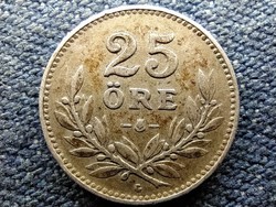 Sweden v. Gusztáv (1907-1950) .600 Silver 25 cents 1941 g (id66892)