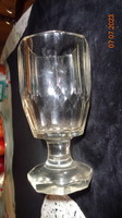 Bidermeier   pohár ,   7,5 x 14 cm