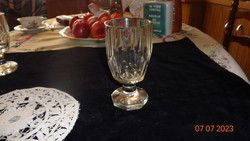 Bidermeier  , pohár ,   7,5 x 14 cm