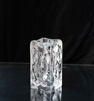 Ingrid Glass retro német üveg mini gyertyatartó skandináv stílusú designer retro mid-century modern