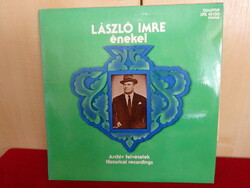 Vinyl LP - qualiton lpx 10150, mono. László sings hymns. Jokai.