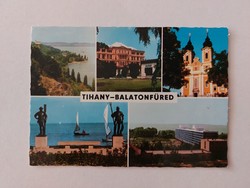 Old postcard Tihany Balatonfüred photo postcard 1975