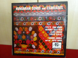 VINYL nagylemez - QUALITON  LPX- 10122. Stereo-Mono. Magyar nóták és csárdások. Jókai.