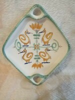 Gorka Géza ceramic haban pattern, bird bowl