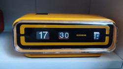 Nice rare retro scrolling siemens space alarm clock works perfectly