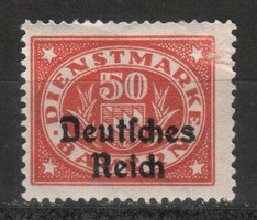 Postatiszta Reich 0180 Mi Hivatalos 40       0,60 Euró