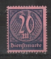 Postatiszta Reich 0186 Mi Hivatalos 72       0,60 Euró