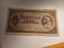 1945 100 pengő vf-