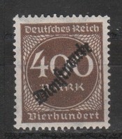 Postatiszta Reich 0191 Mi Hivatalos 80       0,60 Euró