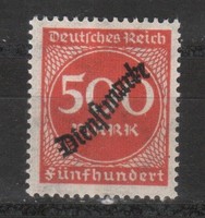 Postatiszta Reich 0192 Mi Hivatalos 81       0,70 Euró