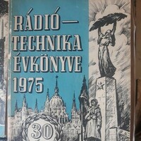 Yearbook of retro tv/radio / retro radio technology 1975.- Socialist design, collector's item
