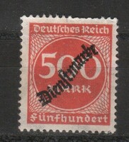 Postatiszta Reich 0193 Mi Hivatalos 81       0,70 Euró