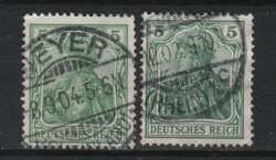 Deutsches Reich 0462 Mi  70 a,b       13,30 Euró