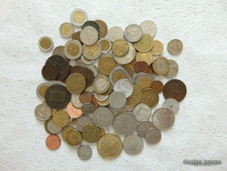 Világ fémpénzei 100 darab LOT ! 02