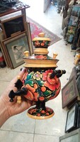 Samovar, hand painted, ceramic, height 35 cm.