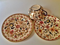 Zsolnay breakfast set with Persian pattern 1880 - 1885