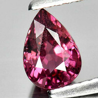 Charming!!! Real, 100% product. Purplish pink rhodolite garnet gemstone 0.98ct (si)! Value: HUF 37,900