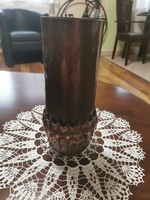 Lignifer, retro, applied art vase