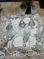 Antique crystal glasses in perfect condition 2