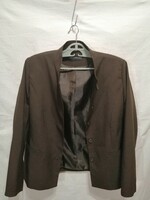 42-44-Es wardrobe brown women's blazer, jacket, small coat, coat top