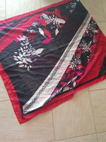 Abstract plant pattern beach towel, stole, large shawl