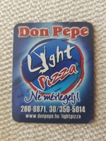 Don Pepe Pizza hűtőmágnes Gyűjtőknek