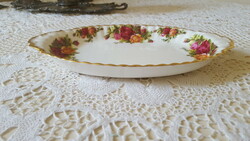 Beautiful, royal albert old country roses small oval serving plate
