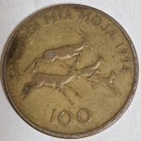 1994. Tanzánia  100 Shilling (362)