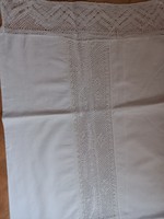 Antique pillow cover, long 112x41 cm