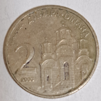2003. Szerbia 2 Dínár (362)