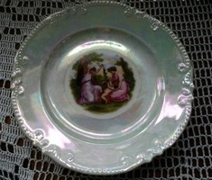 Antique dessert plate - angelica kauffmann mythological scene - art&decoration