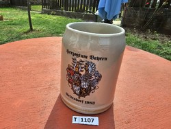 T1107 German beer mug bayern 12 cm