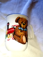English, macis, train cup, light elegant children's mug 2.