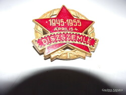 Decoration review 1945-1955 April 4. Fire enamel