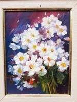 Czinege Zsolt (1967-) Virágcsendélet