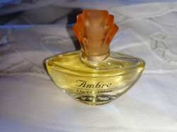 Nagyon ritka, vintage AMBRE Eau de Parfum a Charrier France-tól  Mini 5 ml, tele van
