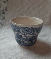 4708 - English blue sugar bowl
