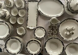 75-piece Zsolnay sissy tableware - never used