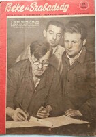 Béke és Szabadság képes hetilap 1955 feb 02.